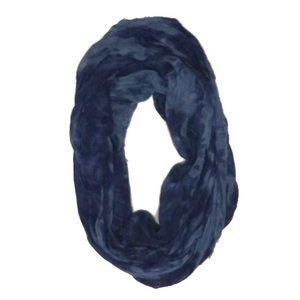 Vera Wang Denim Blue Tie Dye Infinity Scarf